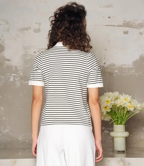 Футболка #КТ1002 (3), чёрный, молочный