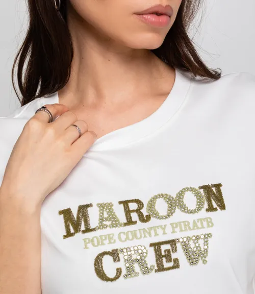 Футболка #КТ6626, белый