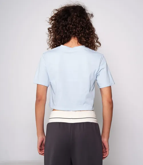 Футболка #КТ88813, голубой