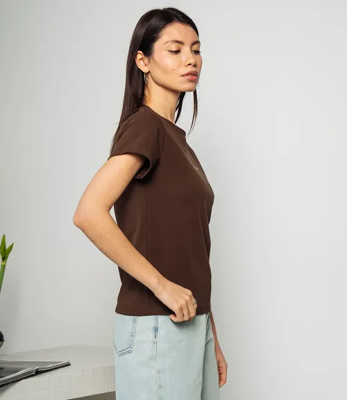 Футболка #КТ250362, тёмный хаки