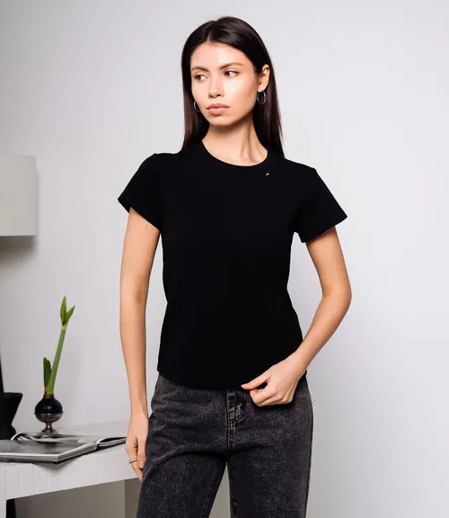 Футболка #КТ250360, чёрный