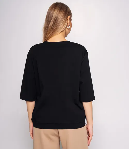 Футболка #КТ0467-51, чёрный