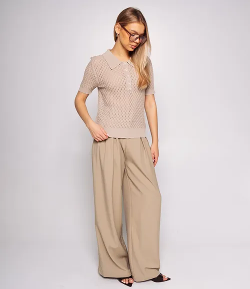 Футболка #КТ812 (8), бежевый