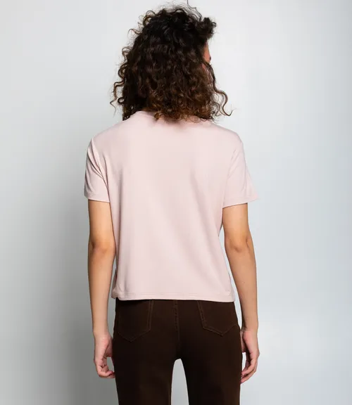 Футболка #КТ511 (5), пудровый