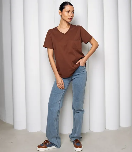 Футболка #КТ899 (2), коричневый