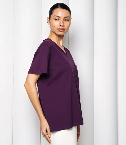 Футболка #КТ899 (2), фиолетовый