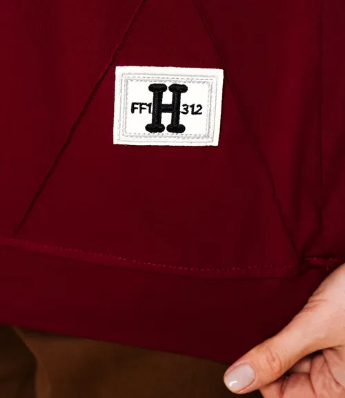 Футболка #КТ1062 (2), бордовый