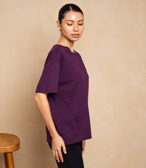 Футболка #КТ1062 (2), фиолетовый