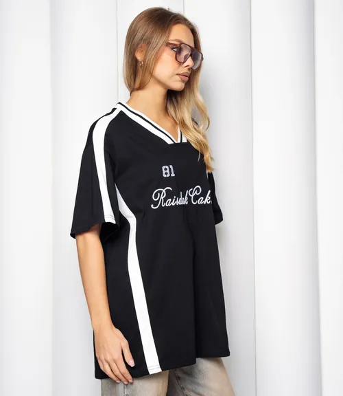 Футболка #КТ1715, чёрный