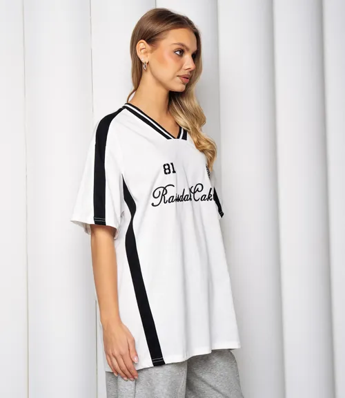 Футболка #КТ1715, белый