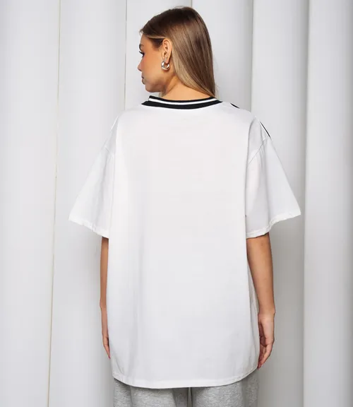 Футболка #КТ1715, белый