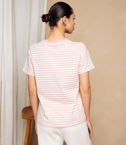 Футболка #КТ8355, пудровый