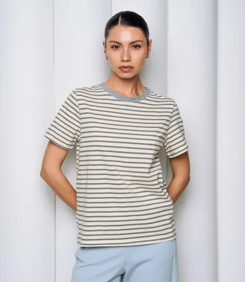 Футболка #КТ8355, серый