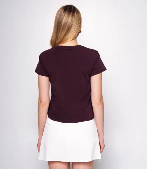 Футболка #КТ250365, сливовый