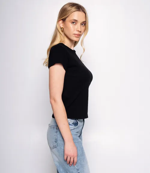 Футболка #КТ250365, чёрный