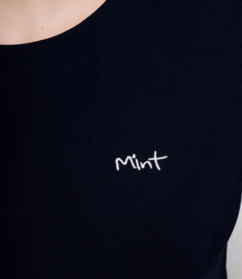 Футболка #КТ250365, тёмно-синий