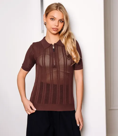 коричневый