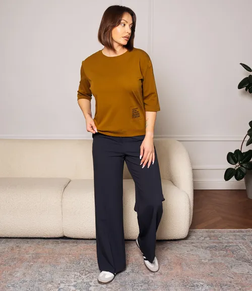 Футболка #КТ0467-55, хаки