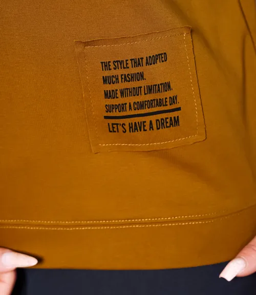 Футболка #КТ0467-55, хаки