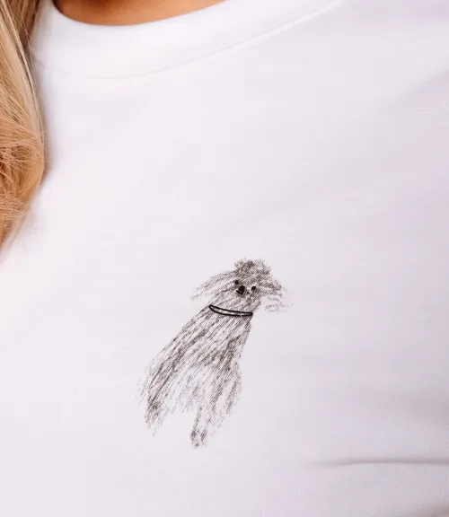 Футболка #КТ3873, белый