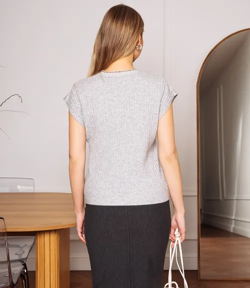 Футболка #КТ6021 (3), серый