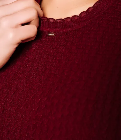 Футболка #КТ6021 (3), бордовый