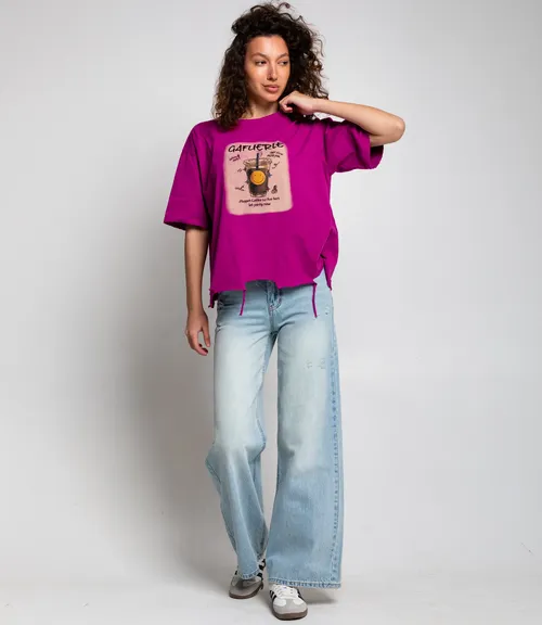 Футболка #КТ2603 (4), сиреневый