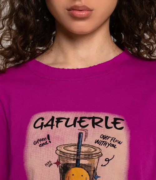 Футболка #КТ2603 (4), сиреневый