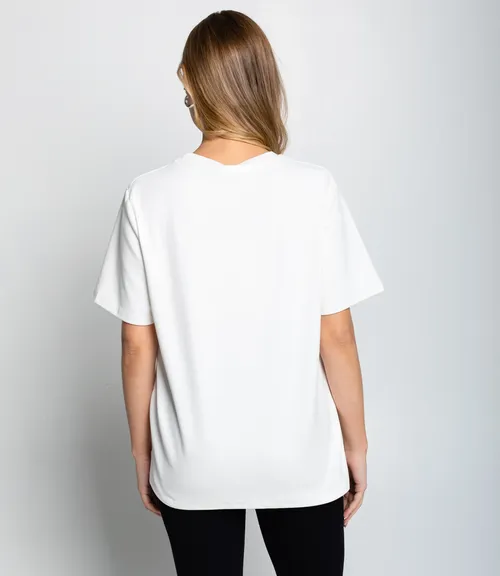 Футболка #КТ6120, белый