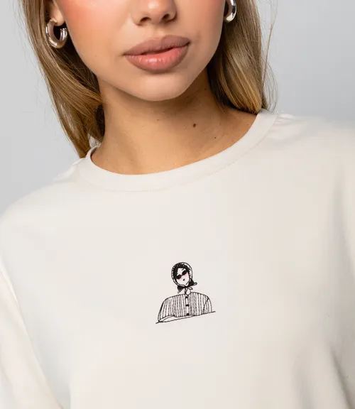 Футболка #КТ6120, светло-бежевый