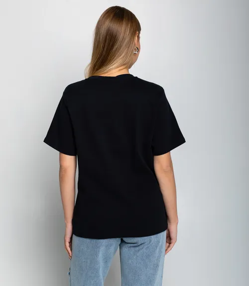 Футболка #КТ6120, чёрный