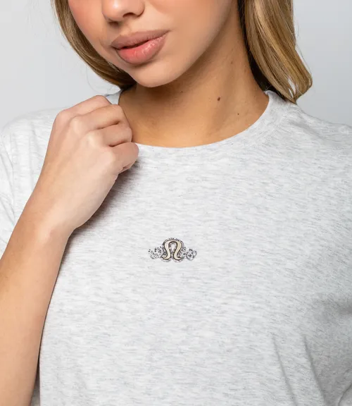 Футболка #КТ623 (5), светло-серый меланж