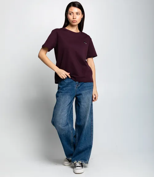 Футболка #КТ30811, сливовый