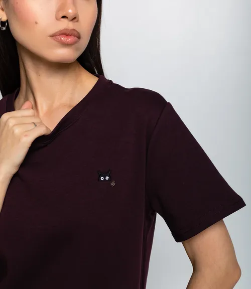 Футболка #КТ30811, сливовый