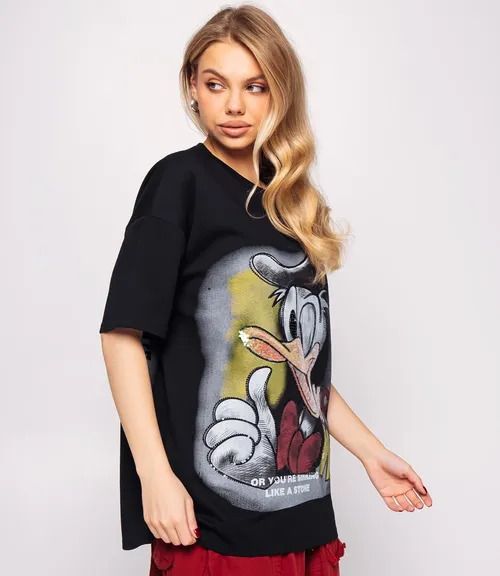 Футболка #КТ2546, чёрный