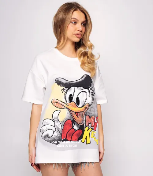 Футболка #КТ2546, белый