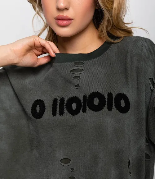 Футболка #КТ1098, зелёный