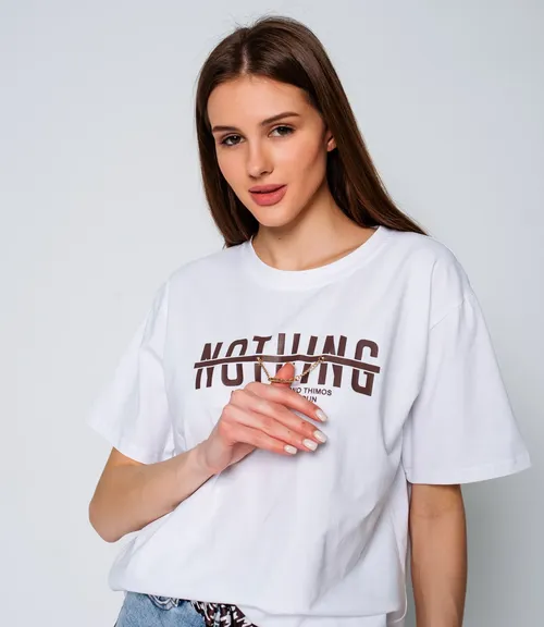Футболка #КТ0002327, белый
