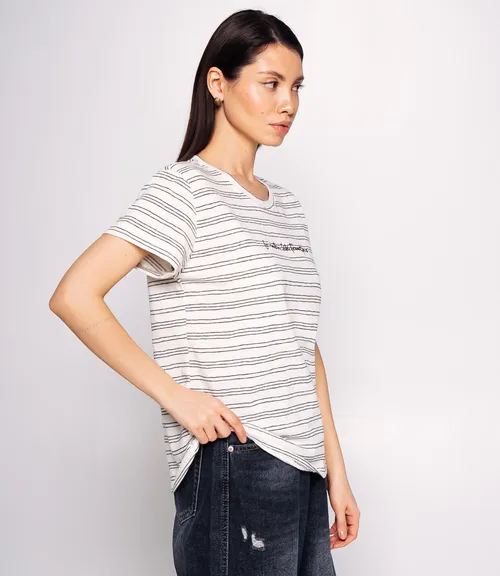 Футболка #КТ9102 (1), чёрный, белый