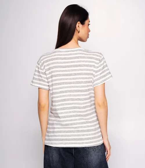 Футболка #КТ9102 (1), чёрный, белый