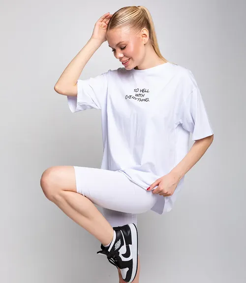 Спортивный костюм #КТD6, белый