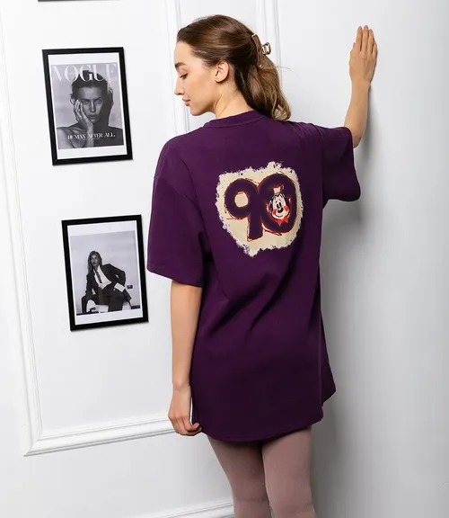 Футболка #КТ6-62, фиолетовый
