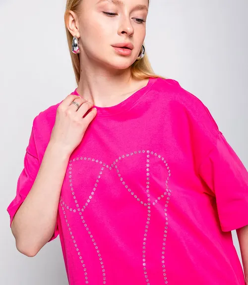 Футболка #КТ2-23, фуксия