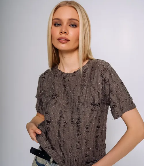Футболка #КТ2628, графит