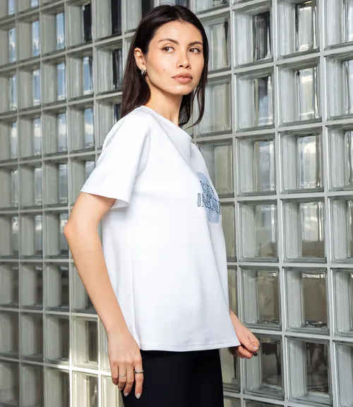 Футболка #КТ30815, белый