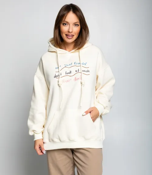 Худи #КТ3629, кремовый