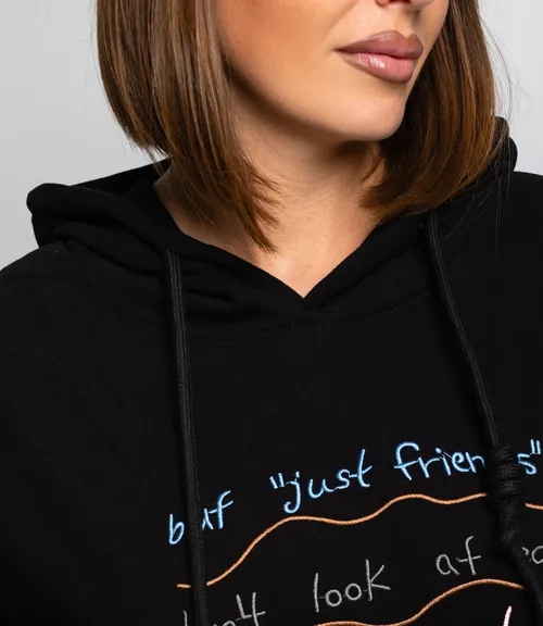 Худи #КТ3629, чёрный