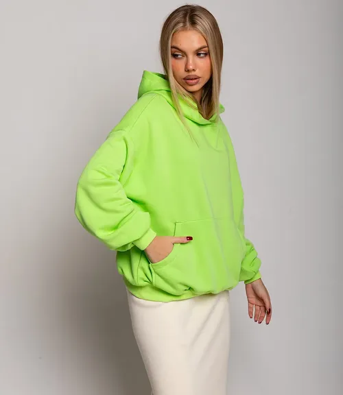 Худи #БШ1626, салатовый