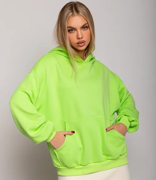 Худи #БШ1626, салатовый