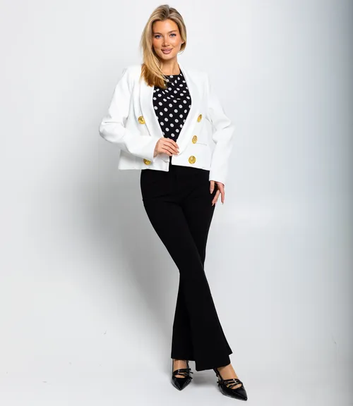 Жакет #КТ583 (1), белый